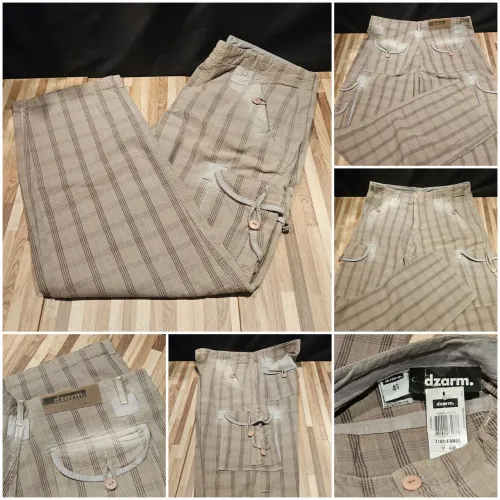 Calça Cargo Algodão Dzarm 46