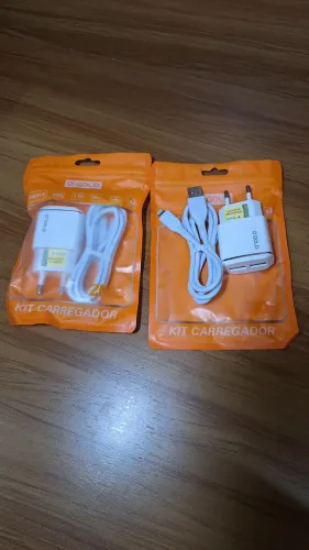 Carregador de iPhone completo usb 