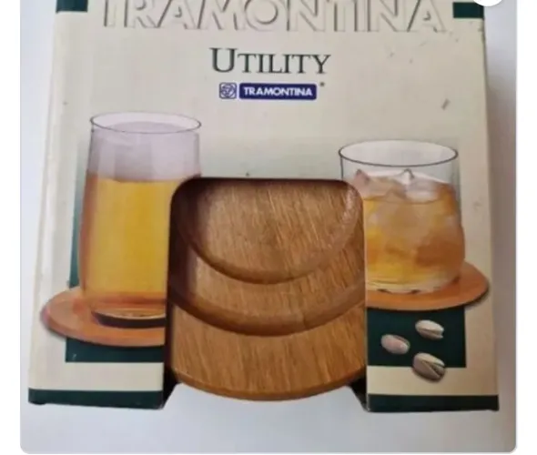 Jogo de Porta Copos Tramontina Utility