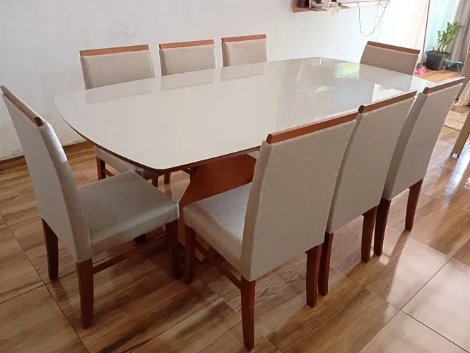 Mesa de jantar nova completa