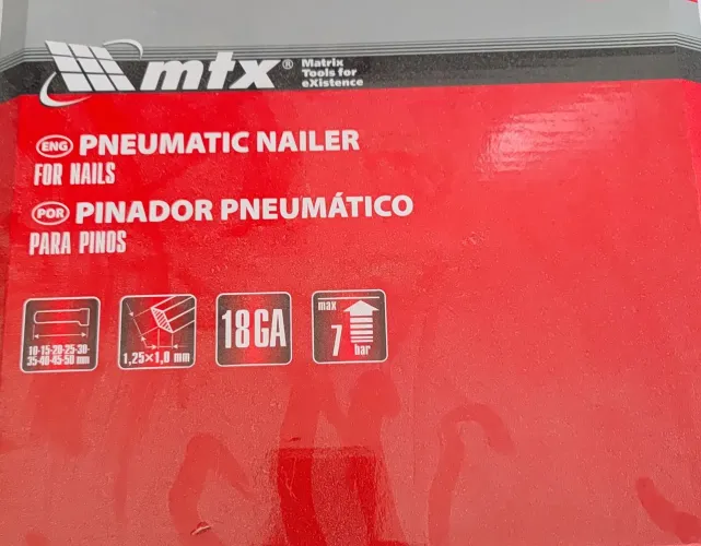 Pinador pneumático MTX 10 - 50mm em Taubaté