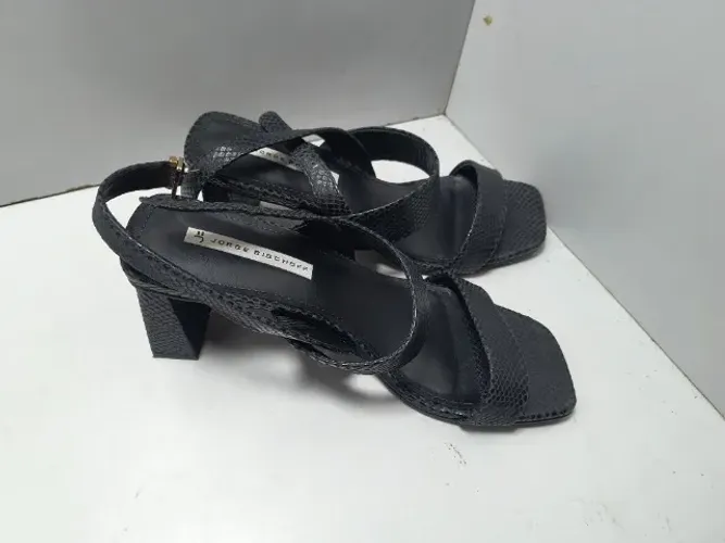 Sandalia Femina Jorge Bischoff Preta T 38