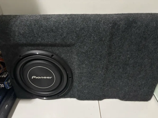 Caixa selada de fibra para ranger , sub pioneer slim 