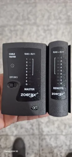 Testador de Cabos de Rede RJ45 e RJ11 Zoerax