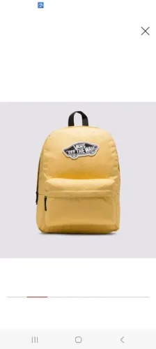 Mochila VANS Cor Ocre porta NOTBOOK (15")