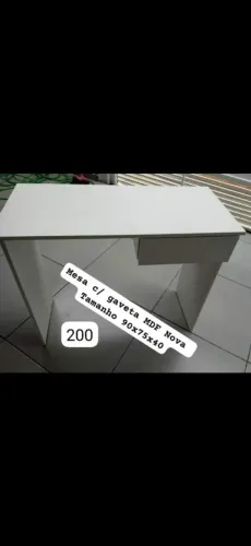 Mesa MDF com gaveta - 90x75x40