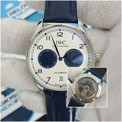 RELÓGIO IWC SCHAFFHAUSEN AUTOMÁTICO FUNDO BRANCO