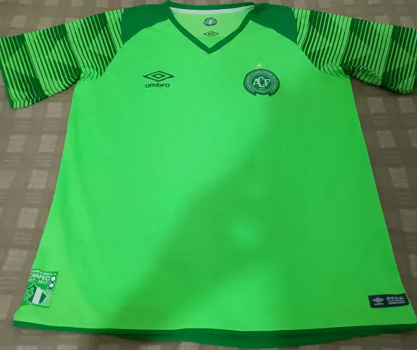 Chapecoense 2017 Camisa Goleiro Tam GG N°1.