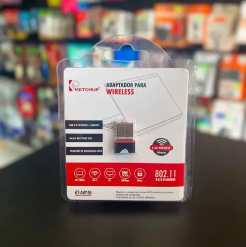 Mini adaptador wi-fi USB