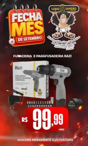 Furadeira e parafusadeira  12v bateria  com kit bits e alongador