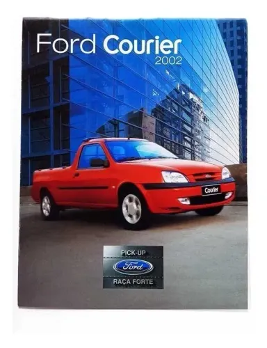 Ford Courier Sport - Catálogo Folder Brochura Pôster Picape