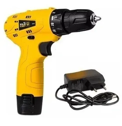 Parafusadeira Furadeira Sem Fio Bateria 12v Bivolt 10mm