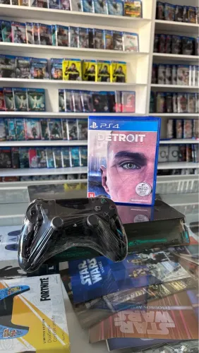 Ps4 slim 500 gb + jogo de brinde 