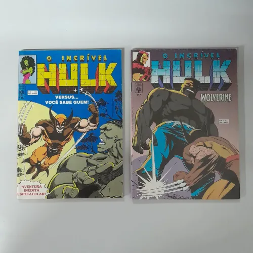 Incrível Hulk 116 e 117 (1993) | Hulk versus Wolverine