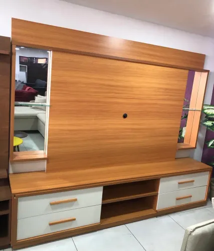 Home Leni para TV de 75 Polegadas 2,40m de Largura- Receba Amanhã 
