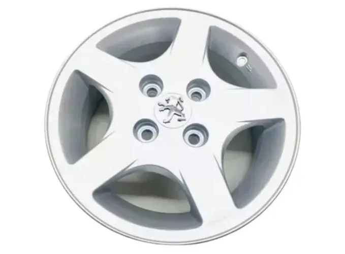 Jogo 04 Aro Roda Alumínio 14 pol Peugeot 206 207 Hatch Passion Hoogar Original 