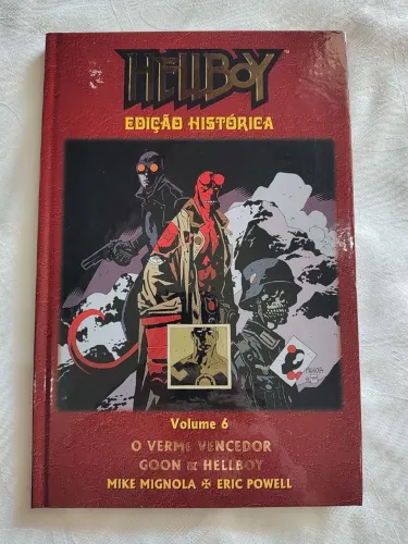 Hellboy Edição Histórica Vol. 6: O Verme Vencedor/Goon & Hellboy (Mythos)