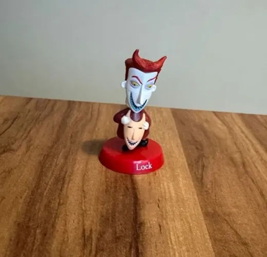 MINIATURA LOCK DA COLEÇÃO O ESTRANHO MUNDO DE JACK - TIM BURTON