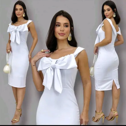 Vestido branco Tam M