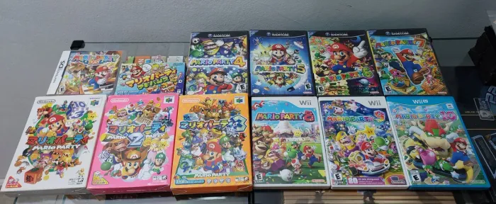 Coleção Completa Mario Party CIB