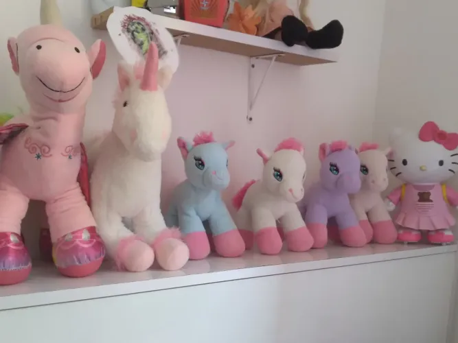 Pelúcias de pônei 