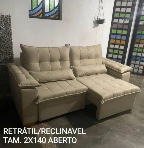 SOFÁ RECLINAVÉL / RETRÁTIL