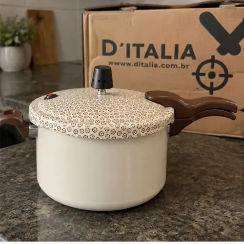 ? Panela de Pressão D'Italia 4,3L Antiaderente ? ULTIMAS UNIDADES!?