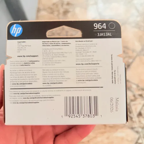 Cartucho HP TINHA PRETA 964