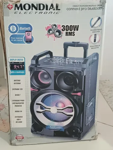 Caixa de som 300W