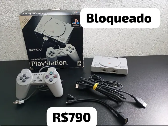 Playstation 1 clássic mini 