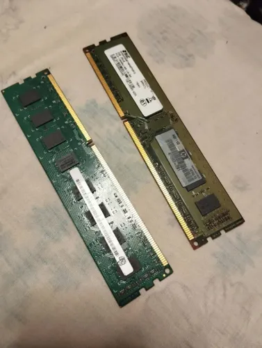 DDR3 memórias 2 Pente de 2GB 100%