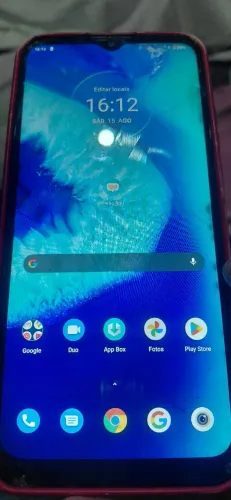 Telefone moto g 8 pawer funcionando tudo 