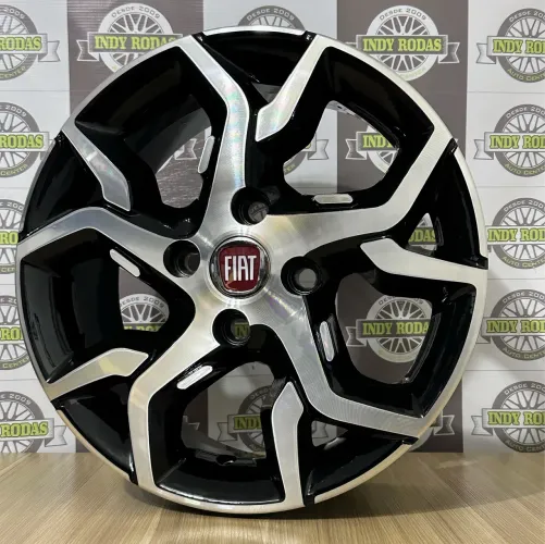 Roda Fiat Aro 14 furacão 4x98, Argo, Mobi, Chronos 