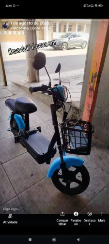 Motinha elétrica seminova 500w vai até 32 km !não contém o carregador!