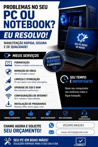 Manutenção na informática 