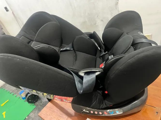 Bebê conforto, cadeirinha e acento elevado, 3 em 1, com 3 opções de reclinar
