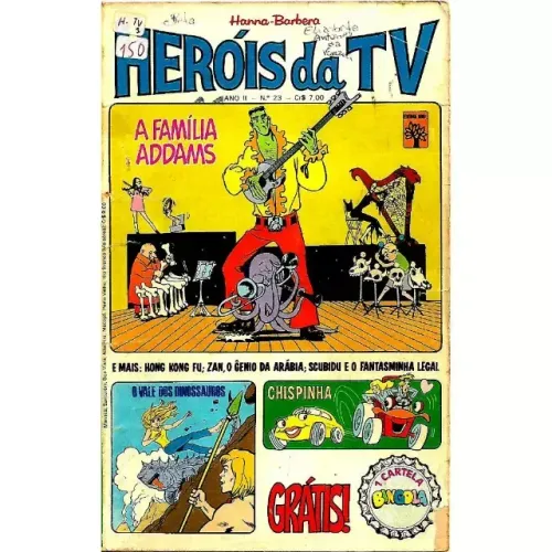 HERÓIS DA TV #23-EDITORA ABRIL-1977-HANNA BARBERA
