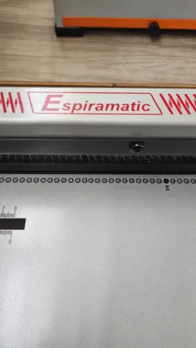 Encadernadora Espiral Espiramatic Lassane 20fls (Corta papelao holler!)