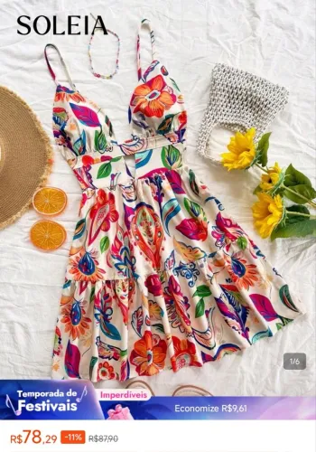 Vestido SHEIN Novo