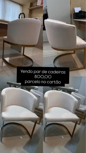 Vendo Par de cadeiras