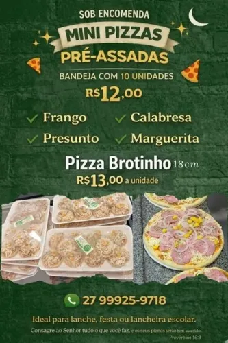MINI PIZZAS PARA SUA FESTA OU PARA O DIA A DIA!