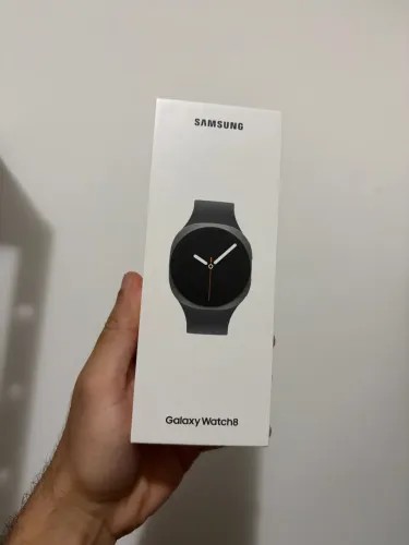 SAMSUNG GALAXY WATCH 8 44M NOVO E LACRADO