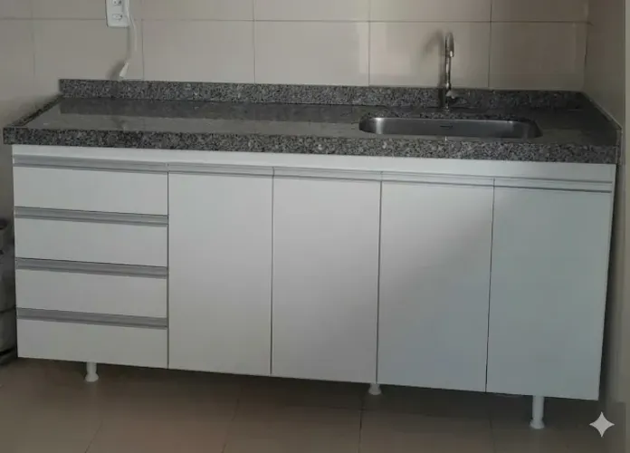 Armario de cozinha em MDF