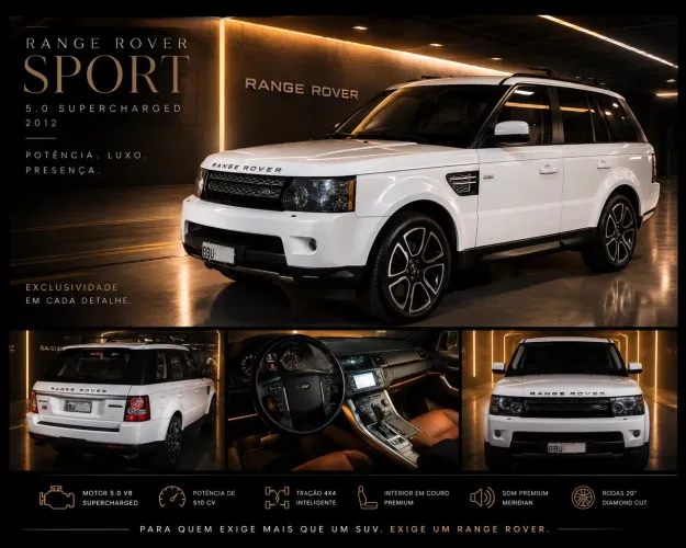 Land Rover Range Rover Sport HSE Superchar. 5.0 V8 2012