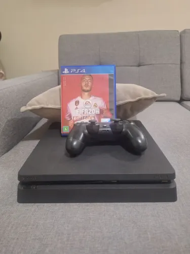 PS4 Slim 1 Tb + Controle Dualshock 4 original