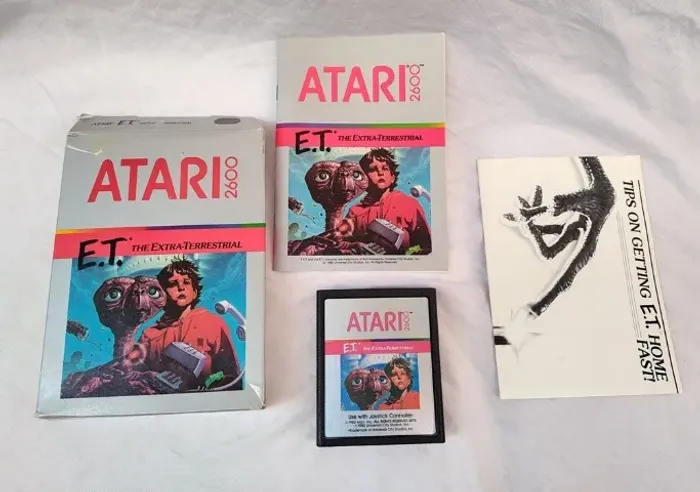 E.t. The Extra-terrestrial - Original Completo Atari 2600