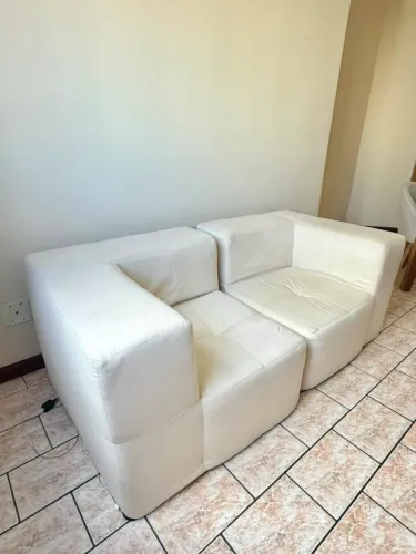 Sofá Modular 2 Módulos Sem Marcas de Uso