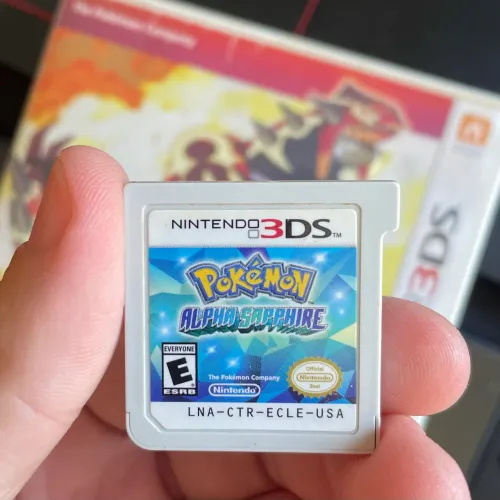 Pokémon Alpha Saphra 3ds (sem capa)