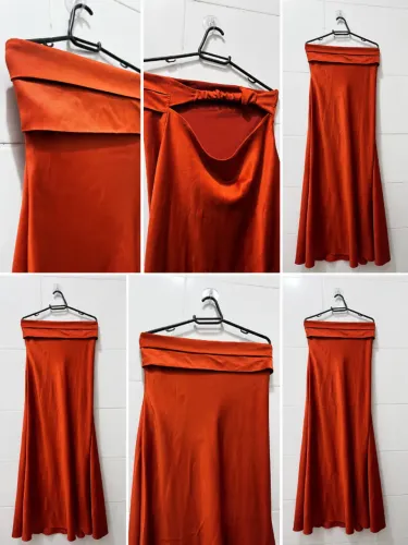 Vestido Longo Cetim Festa Madrinha - Elegante e Sofisticado