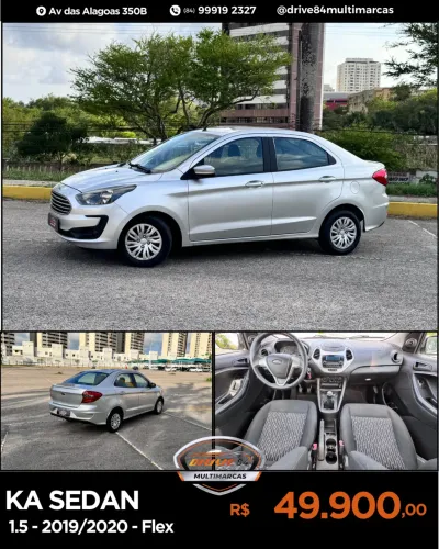 Ford KA 1.5 Sedan SE Plus 12V Flex 4P Mec. 2020